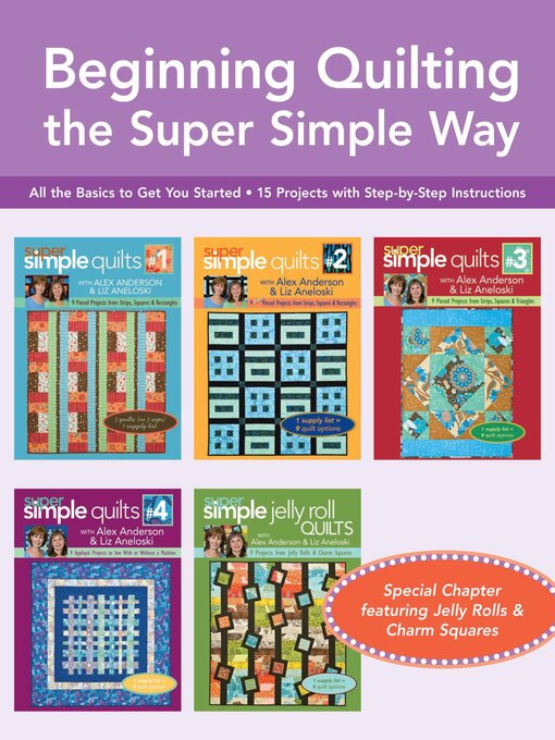 Cover image for Beginning Quilting the Super Simple Way